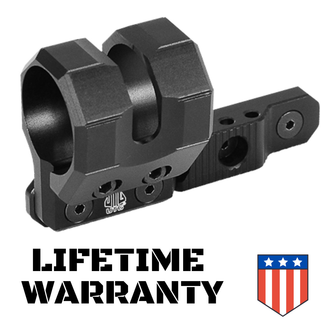 UTG Universal M-LOK Offset Light / Flashlight Ring Mount LIFETIME WARRANTY