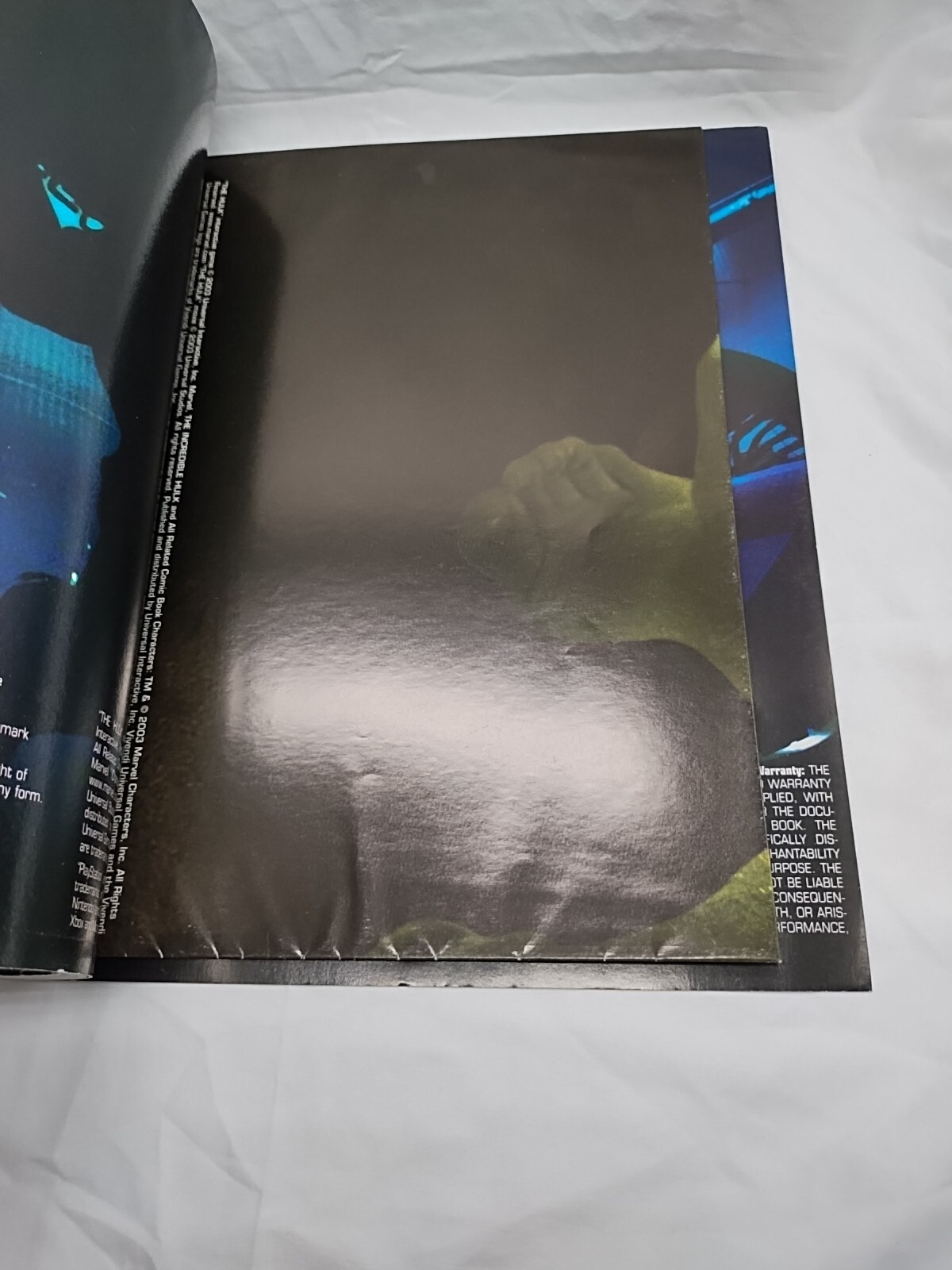 Hulk Official Strategy Guide Book With Poster Insert