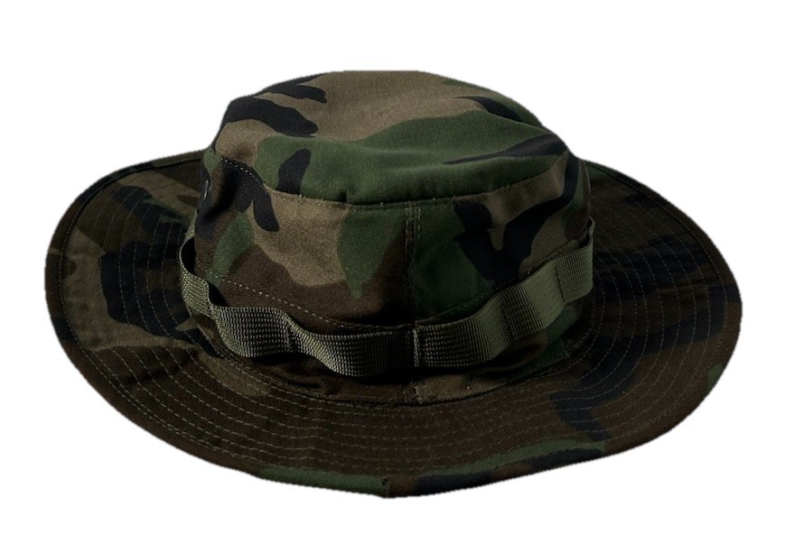 Tru Spec Boonie Hat Cap Size 7 Camo Camouflage Sun Hot Weather Type II