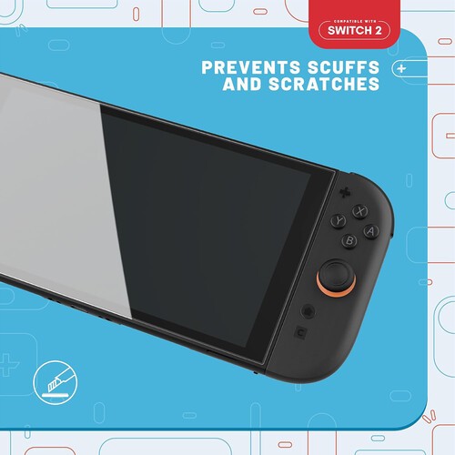 Switch 2 Accessory: 4Gamers Twin Screen Protectors [New ]