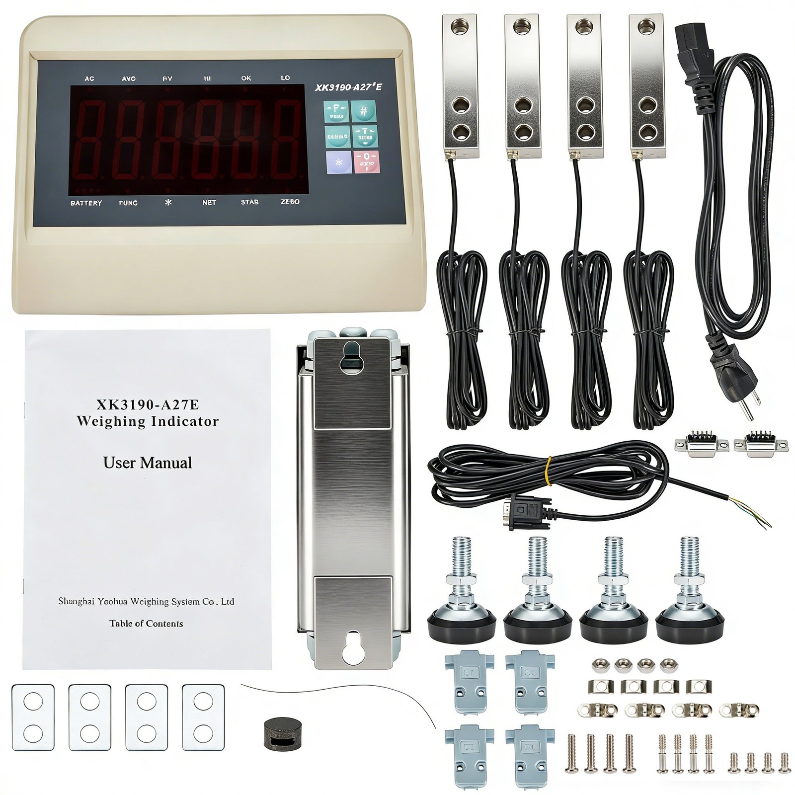 Package Scale Livestock Scale Load Cell Scale Kit 10000lb Cattle Sheep Platform
