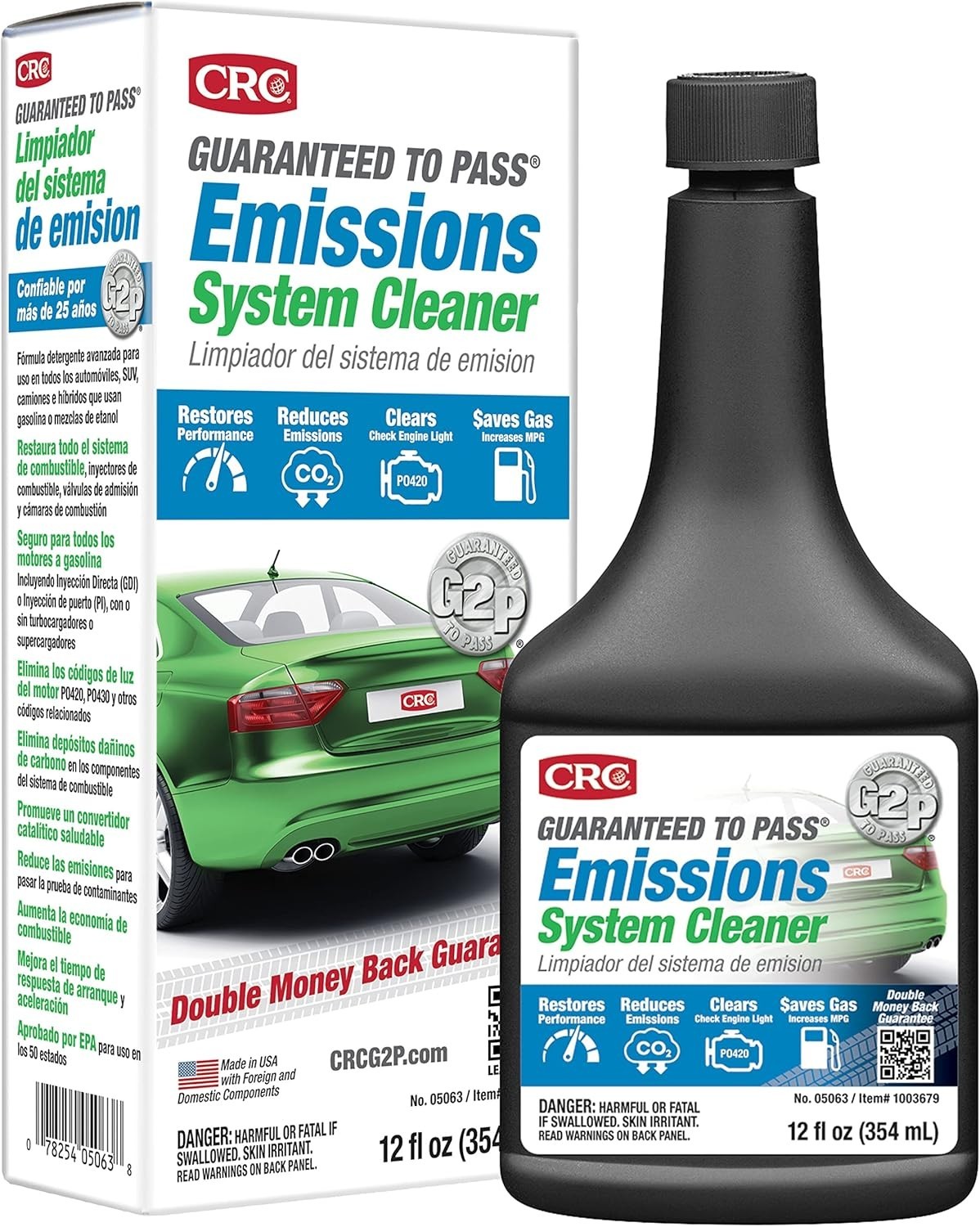 CRC to Pass Emissions Test Formula, 12 Fluid Ounce