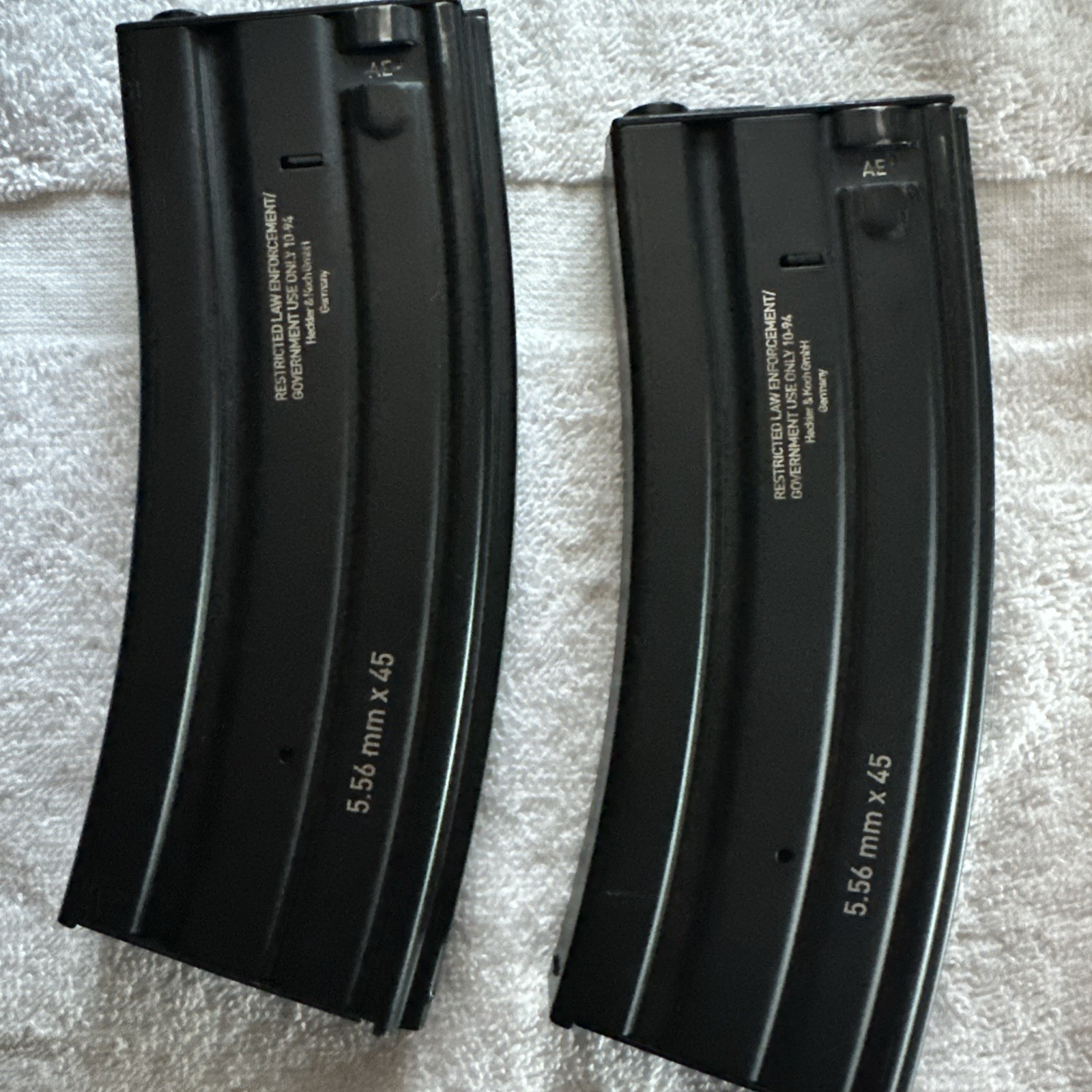 HK 320 BBs Hi-cap Magazine for HK416 A5 - Black - Umarex & H&K by VFC Airsoft