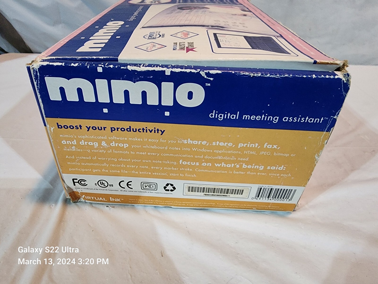 Mimio Digital Assistant Version 1.0 Windows95, 98, NT 4.0