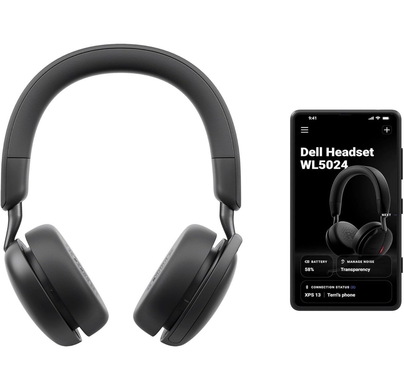 Dell WL5024 Pro Wireless ANC Bluetooth Headset - Brand New In Box!!!