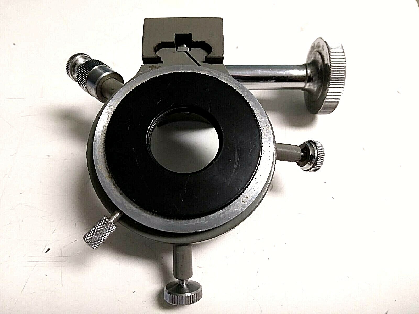 Leitz or Zeiss? Vintage Microscope Condenser Holder