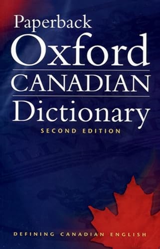 Paperback Oxford Canadian Dictionary - Paperback By Barber, Katherine - GOOD