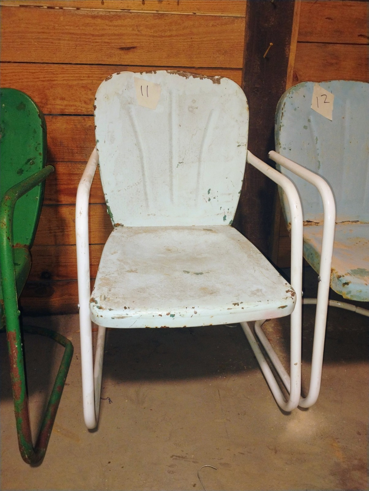 Vintage Edwards Manufacturing Fork Chairs (Set Of 2)