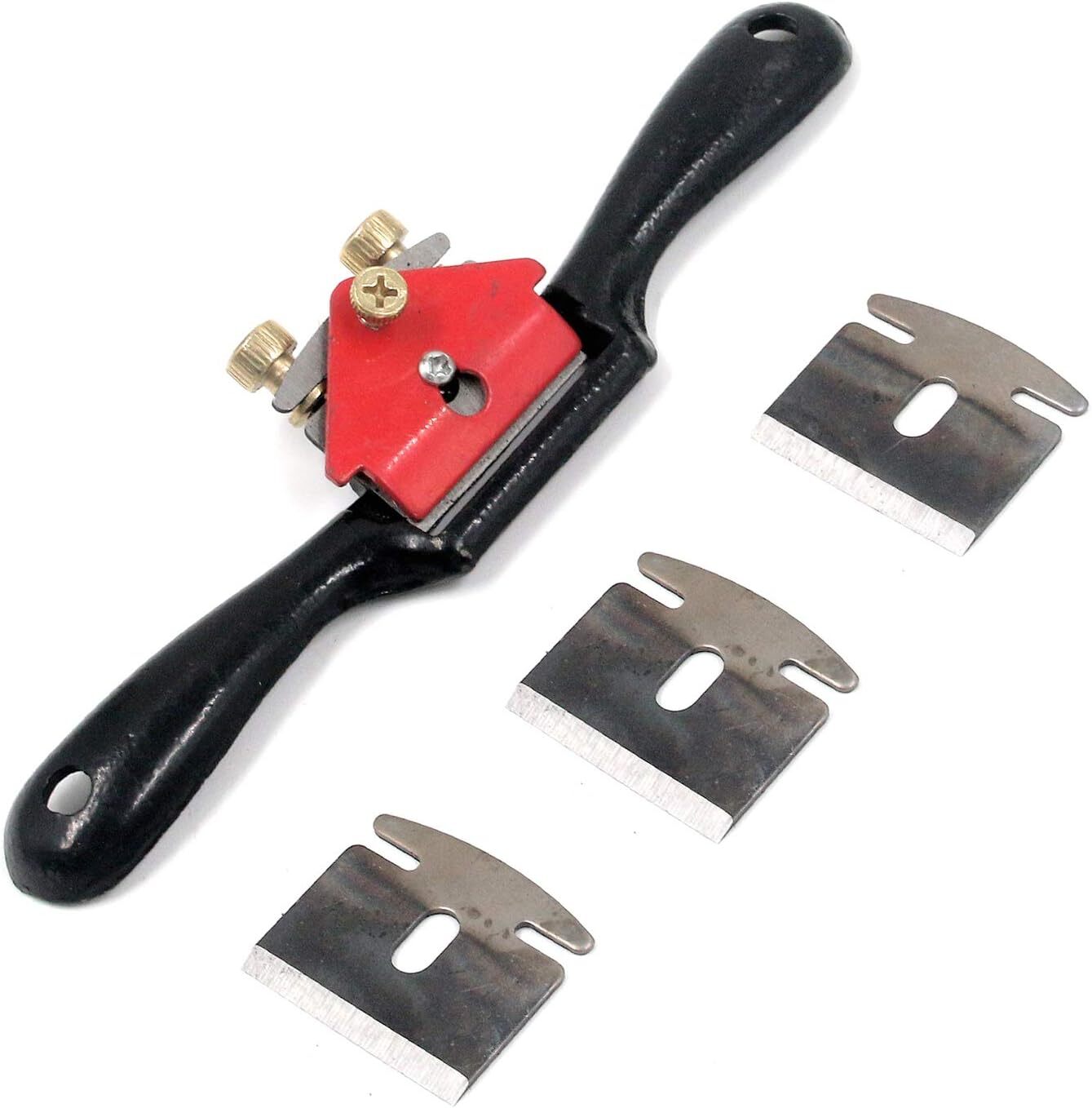 Metal Spokeshave Adjustable Spoke Shave Woodworking Hand Cutting Tool W