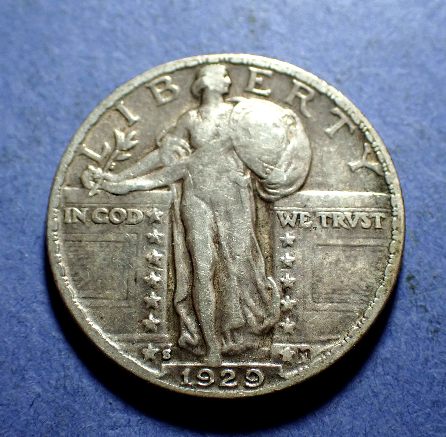 1929-S Standing Liberty Quarter  VF