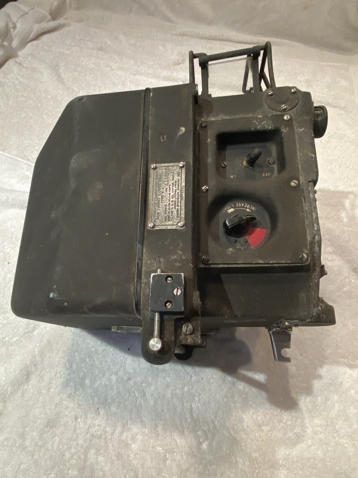 K-4 Gun Sight Sperry WW2 B-17 & B24 Bomber Lower Ball Turret Briggs or Emerson
