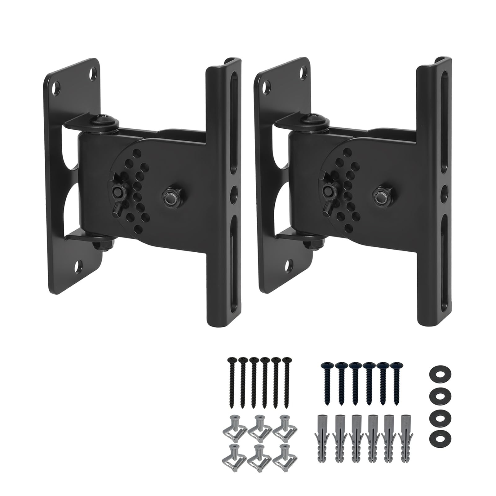 Speaker Wall Mount,All Metal Column Speaker Mount,Swivel & Tilt,Hold up to 30...