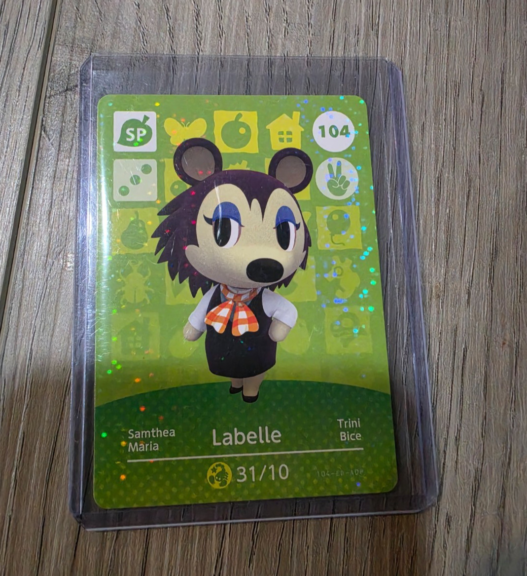 Labelle #104 amiibo Card Nintendo Switch Animal Crossing