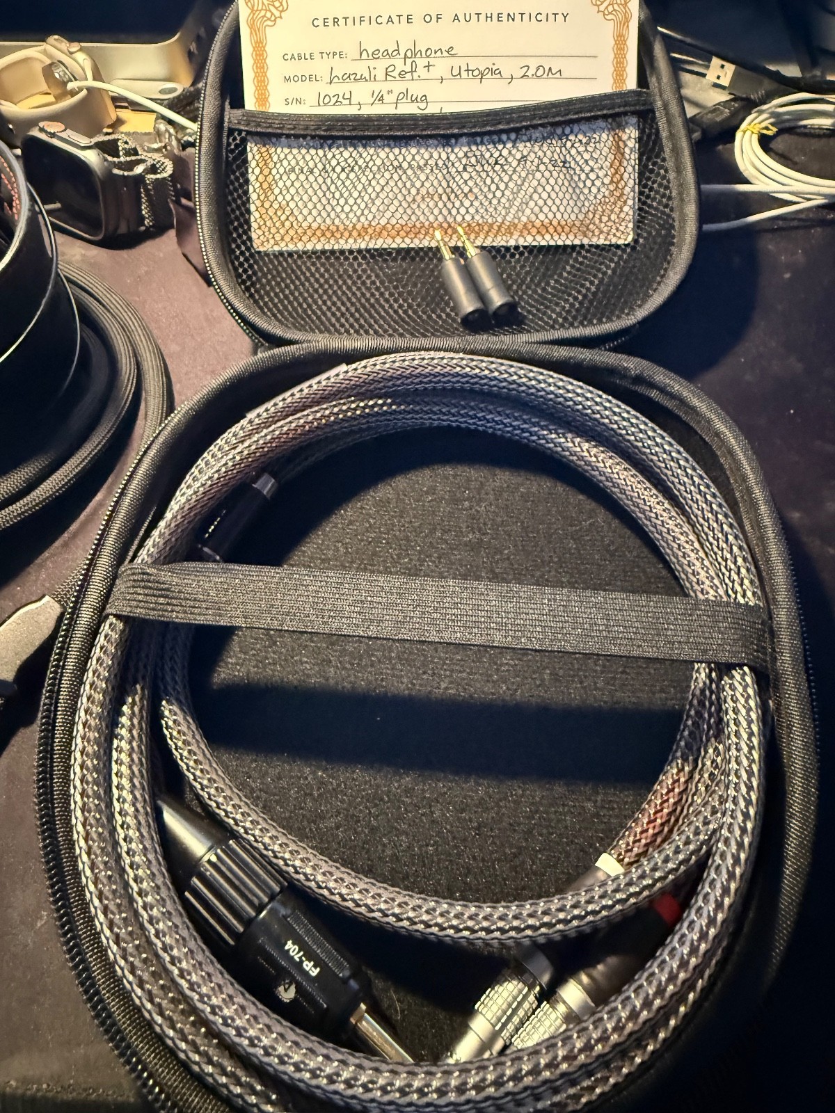 Danacable Lazuli Reference Plus Headphone cable  for Focal Utopia