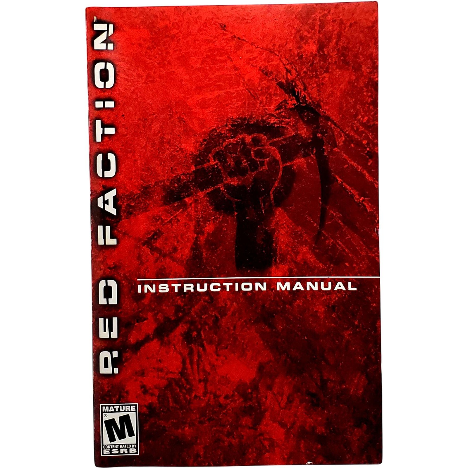 (Manual Only) Red Faction - Sony Playstation 2 Excellent Tested Original