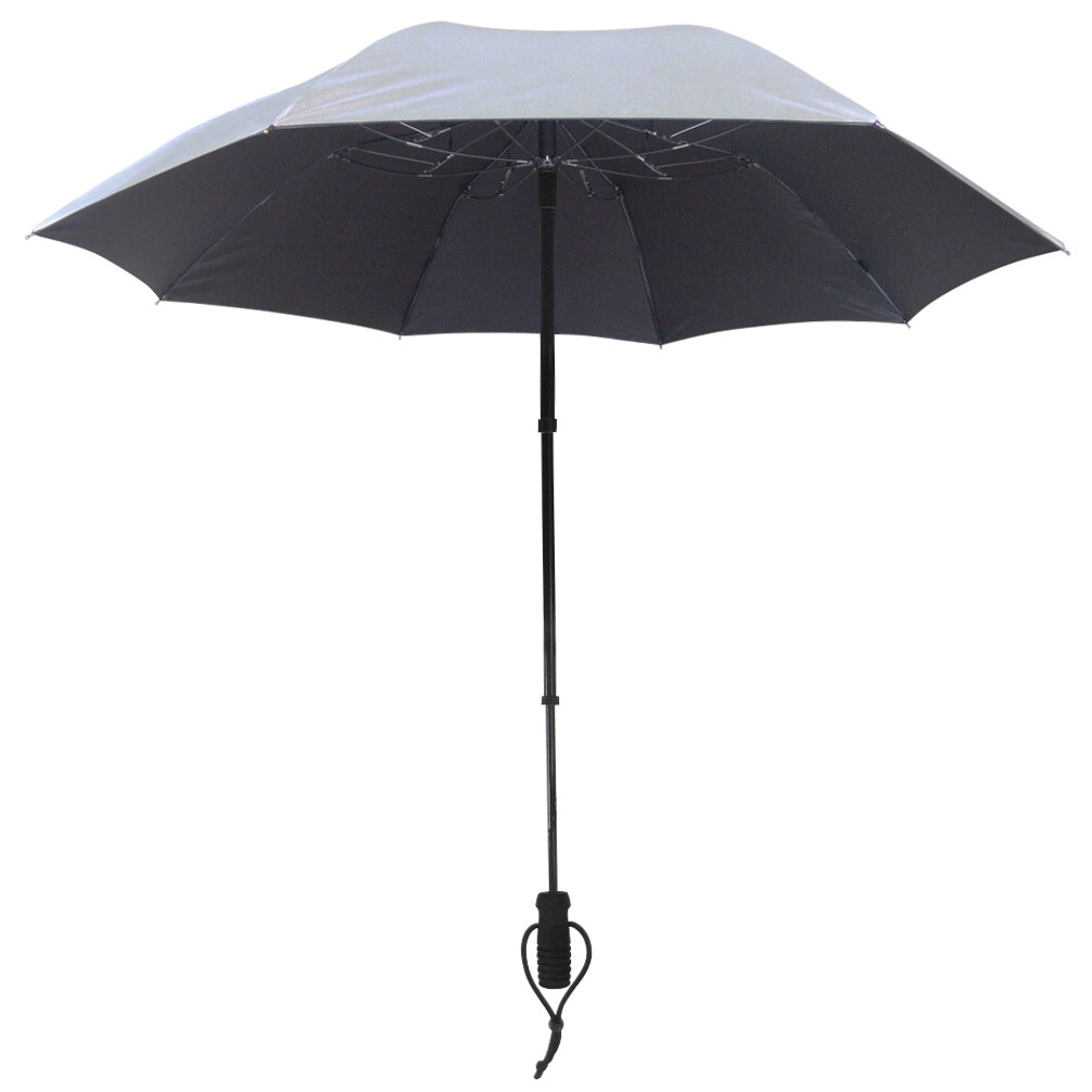 EuroSCHIRM Telescope Handsfree Umbrella (Silver UV Protect) Trekking Lightweight