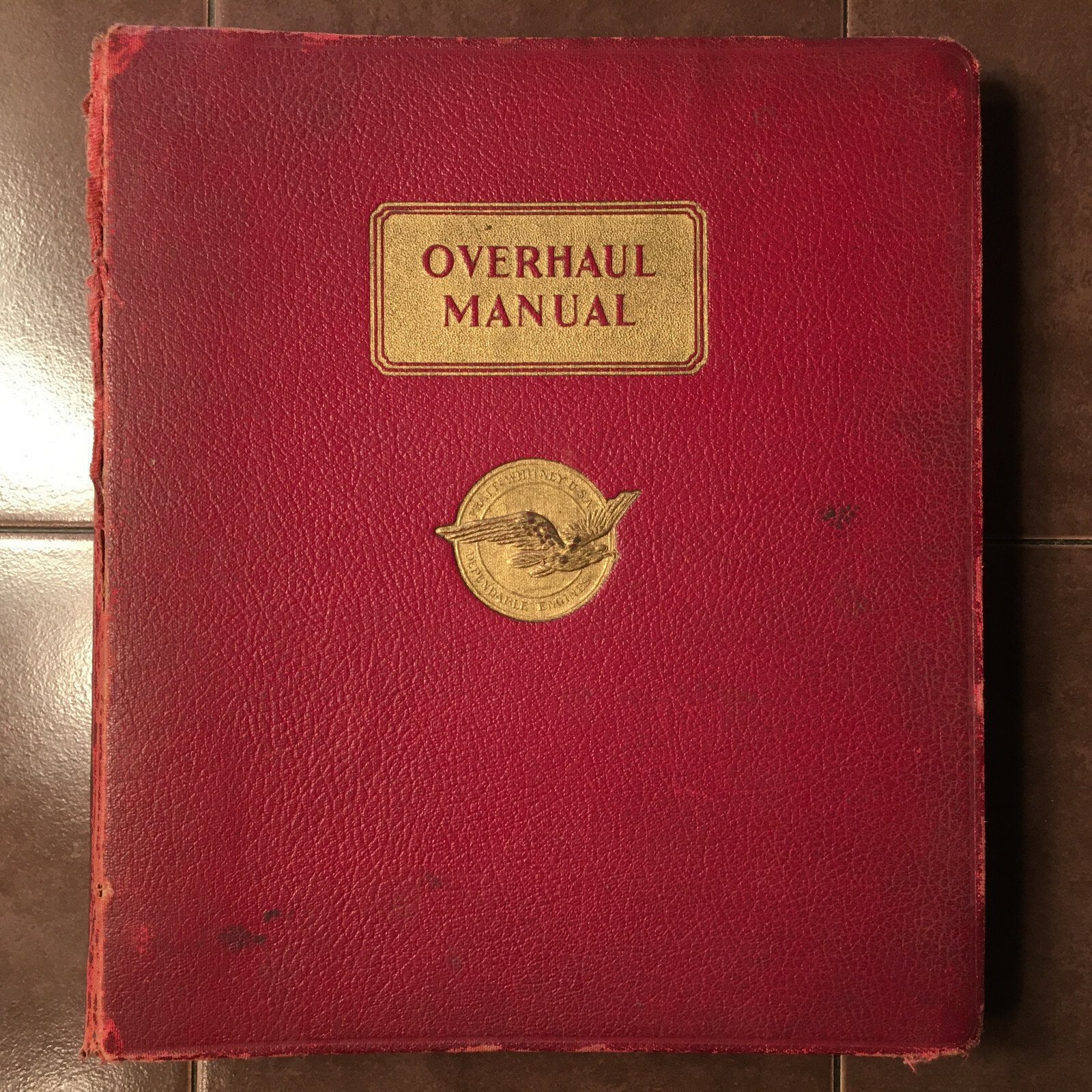 Pratt Whitney Twin Wasp C4 Overhaul Supplement Manual