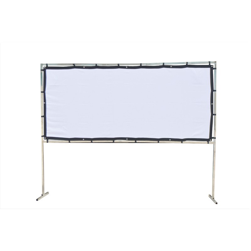 New Outdoor Projector Screen 3.5*1.5m Diffuse Canvas Base Material Movie Screen