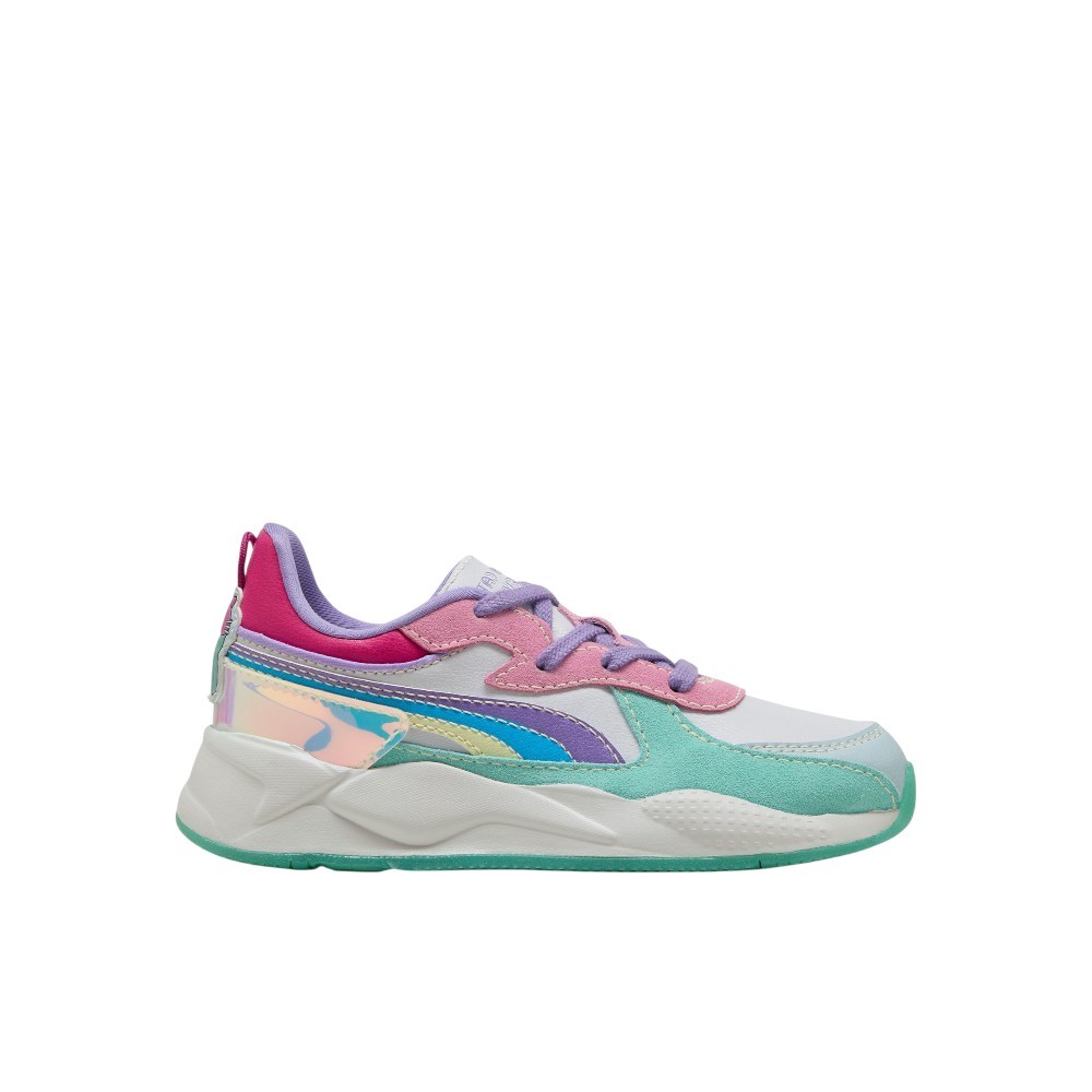 PUMA  X Gabbys Dollhouse Rs X Lace Up  Toddler Girls Silver Sneakers Casual Shoe