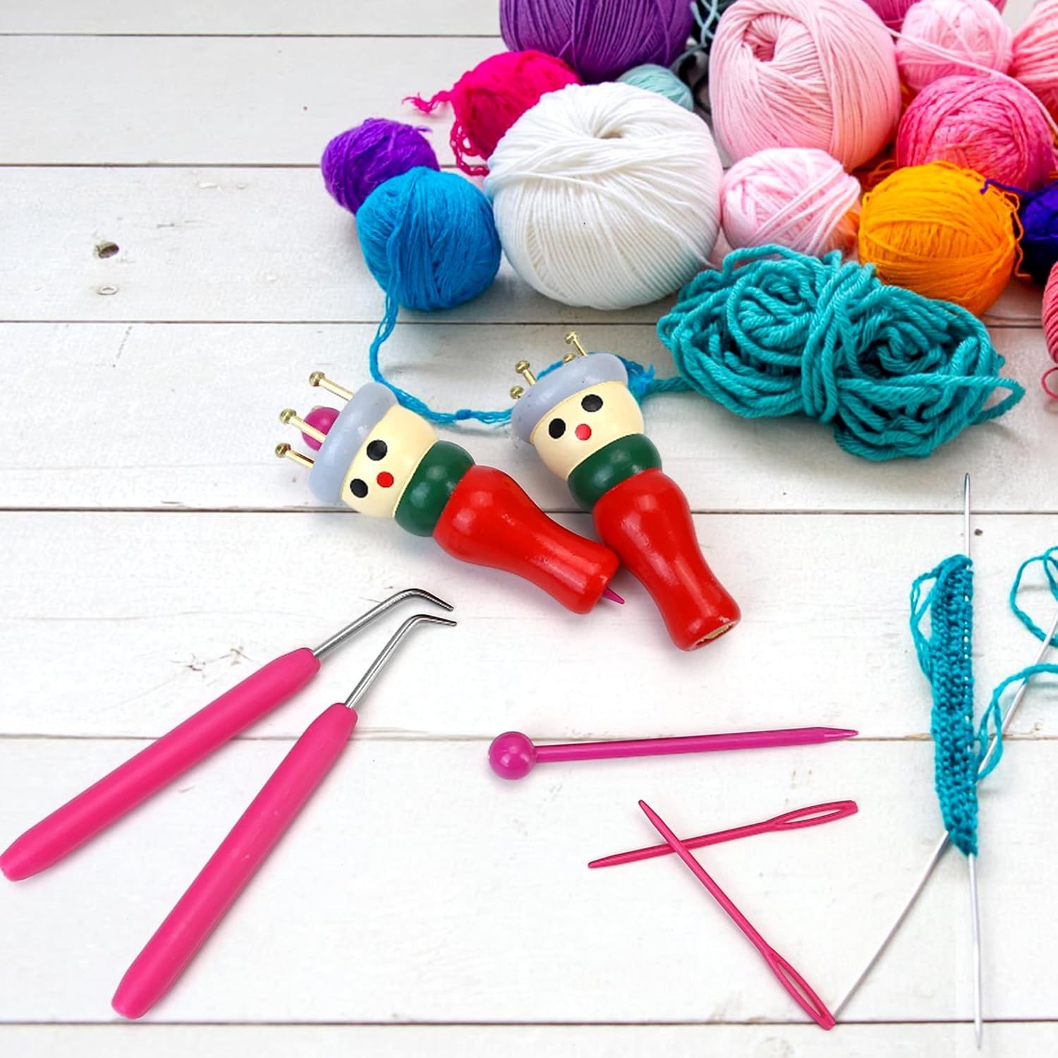 French knitting doll loom kit