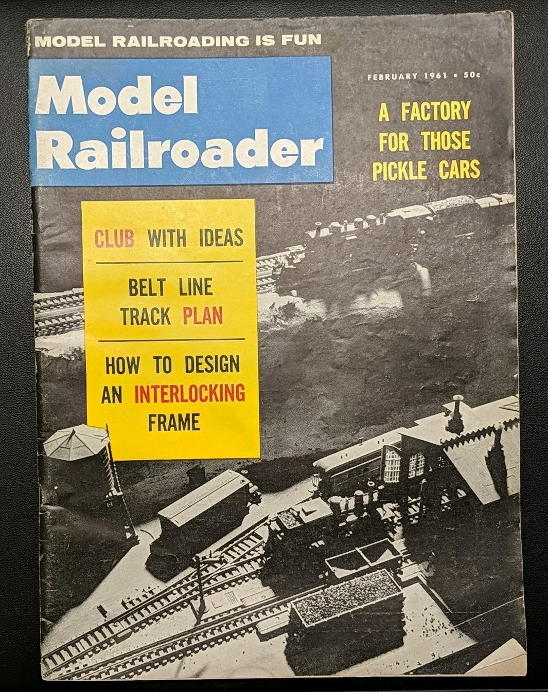 1961 Year MR HO Scale Model Railroader Magazine Lot of 12 (Full Year)