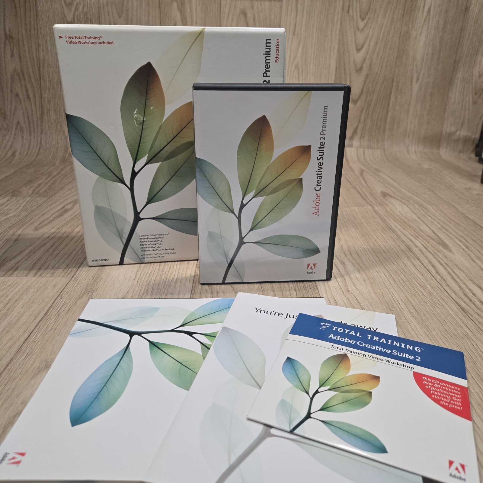 Adobe Creative Suite 2 Premium Education CIB Full Retail Version For Windows