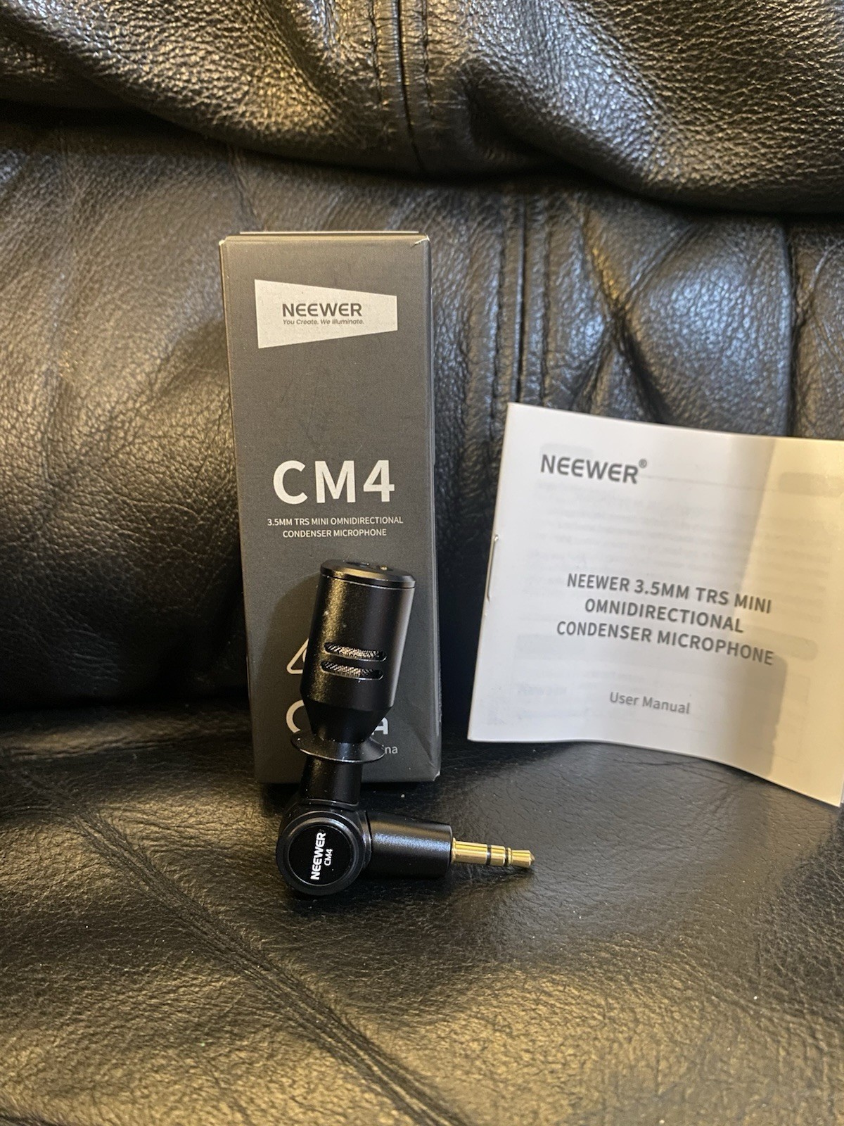 NEEWER 3.5mm TRS Omnidirectional Mini Microphone