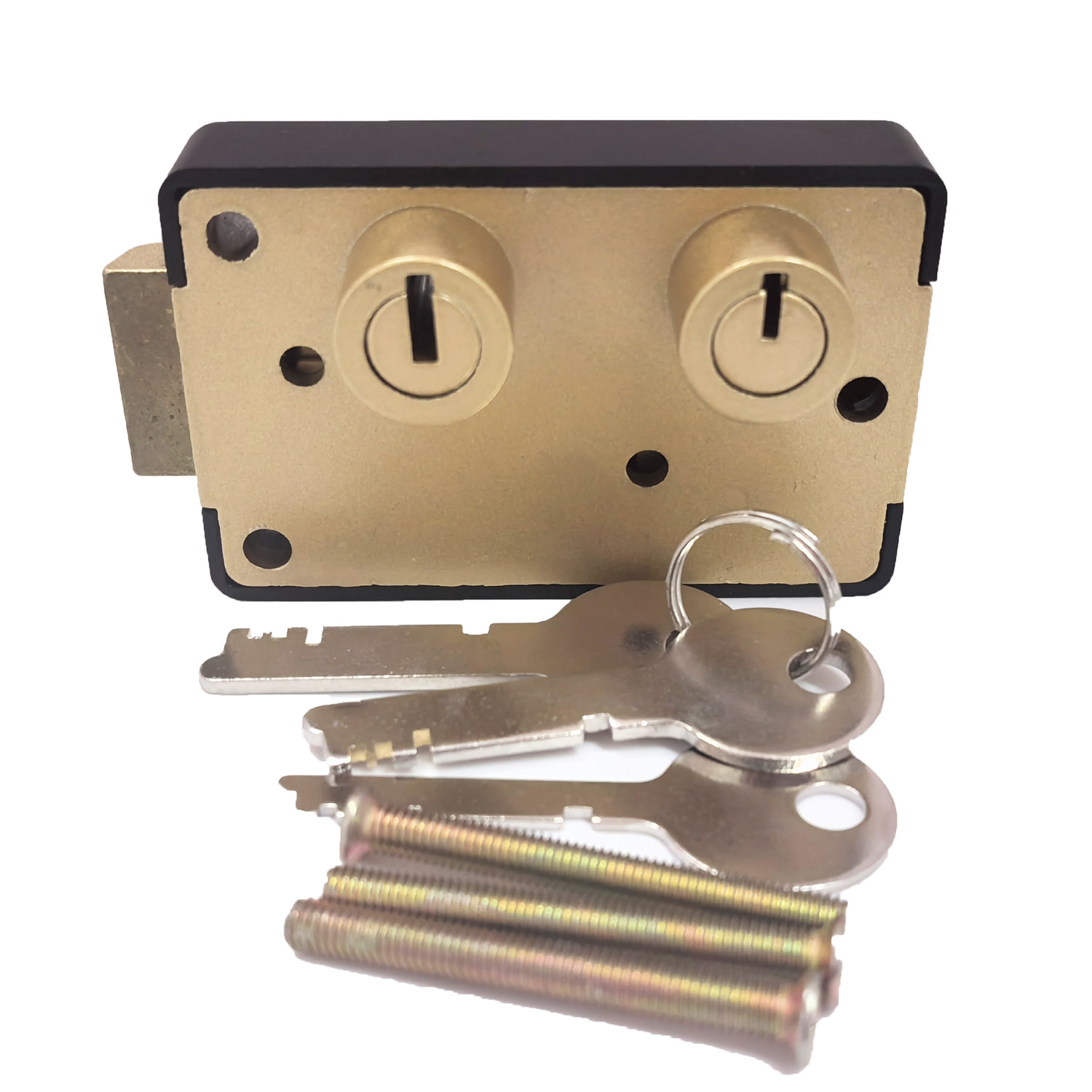 Yale B-201LH Vintage Safe Deposit Box Lock Replace/ Bank Lock With 3Keys Set