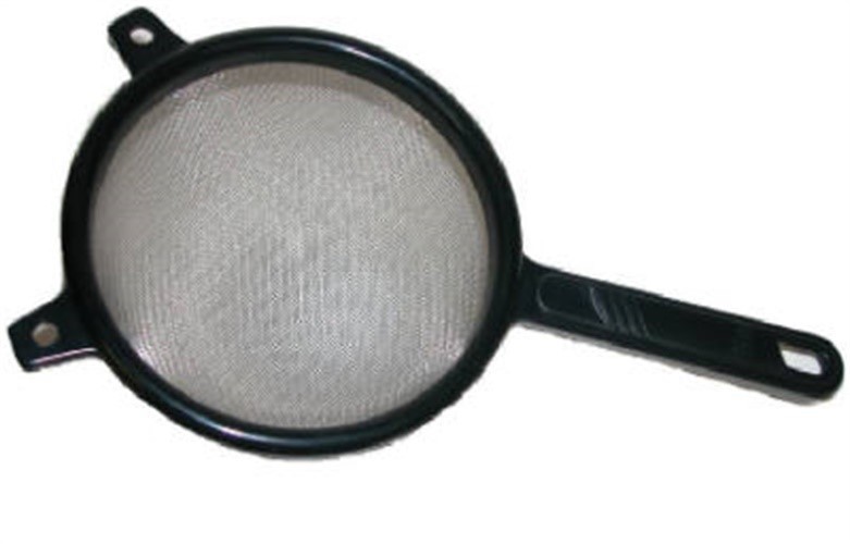 Good Cook Black Stainless Steel Mesh Strainer (Pack of 4)