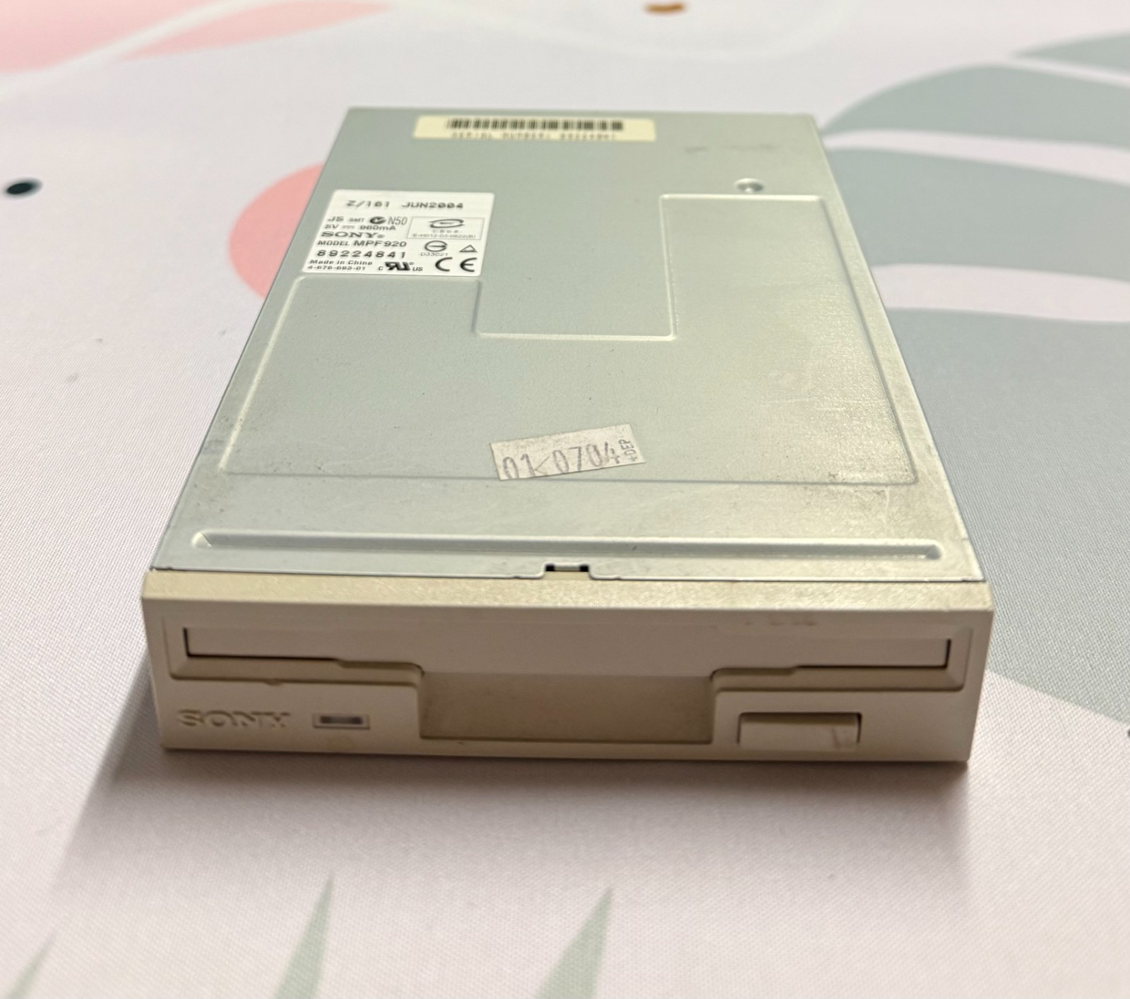 Sony MPF920 1.44MB 3.5 Internal Floppy Disk Drive FDD for Desktop PC