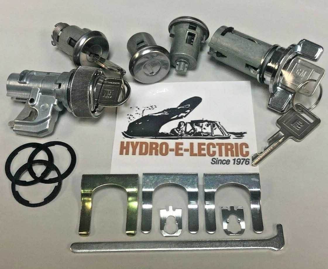 NEW 1969-1970 Oldsmobile Delta 88 & 98- Complete OE Style Lock Set with GM keys