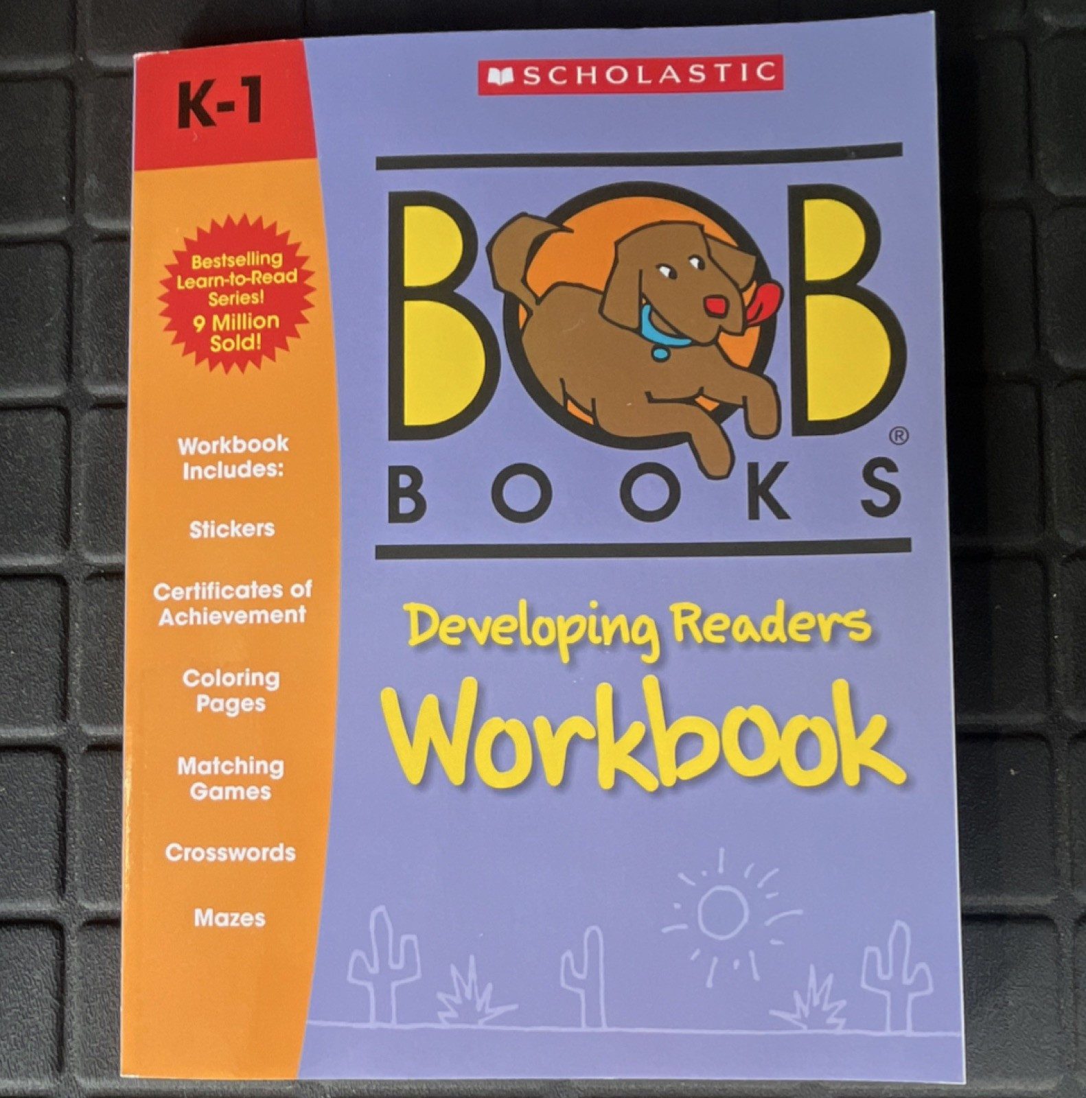 Scholastic Bob Books Developing Readers Workbook K-1, Age Level 4-7, 2022