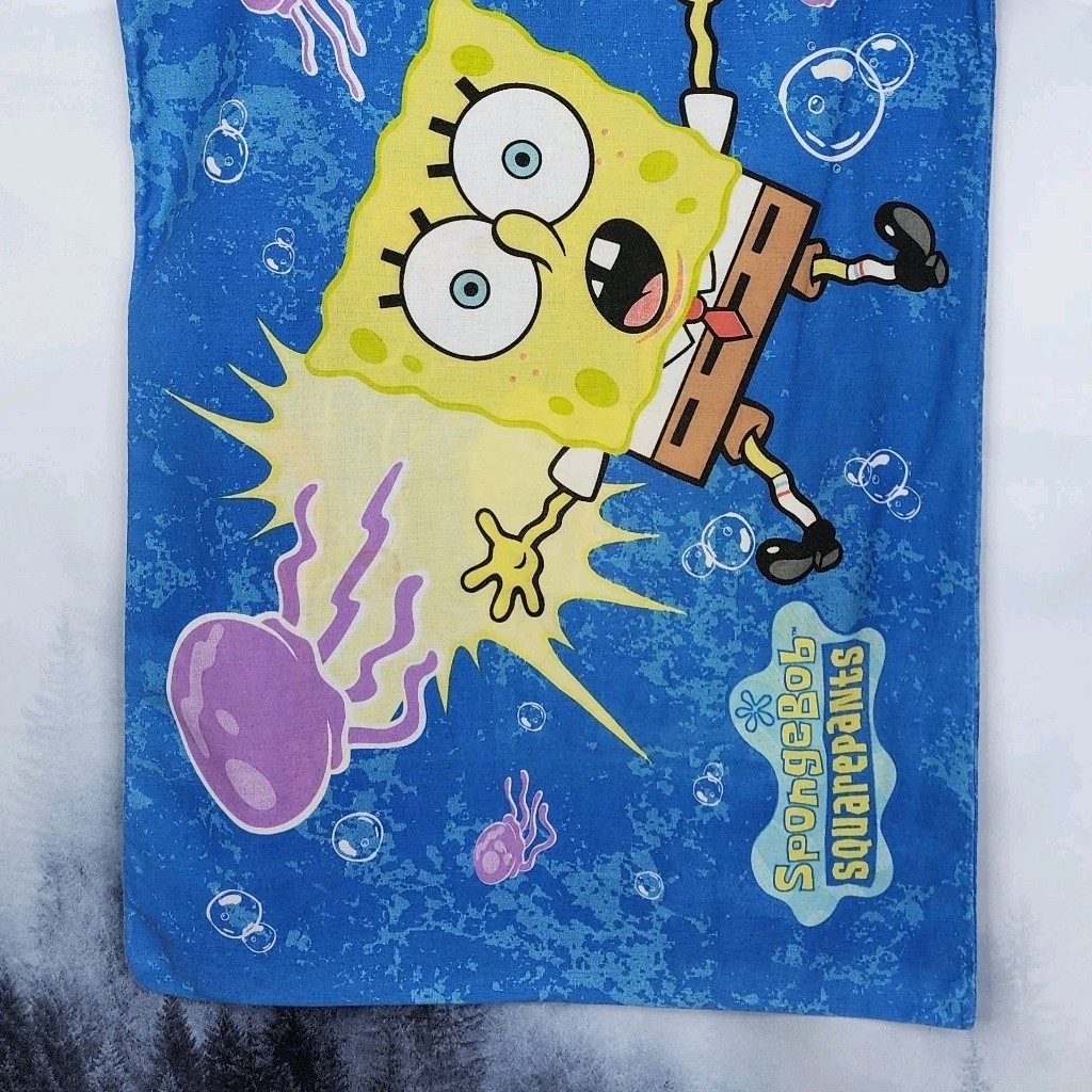 Y2K Nickelodeon Spongebob Squarepants Pillowcase 2001