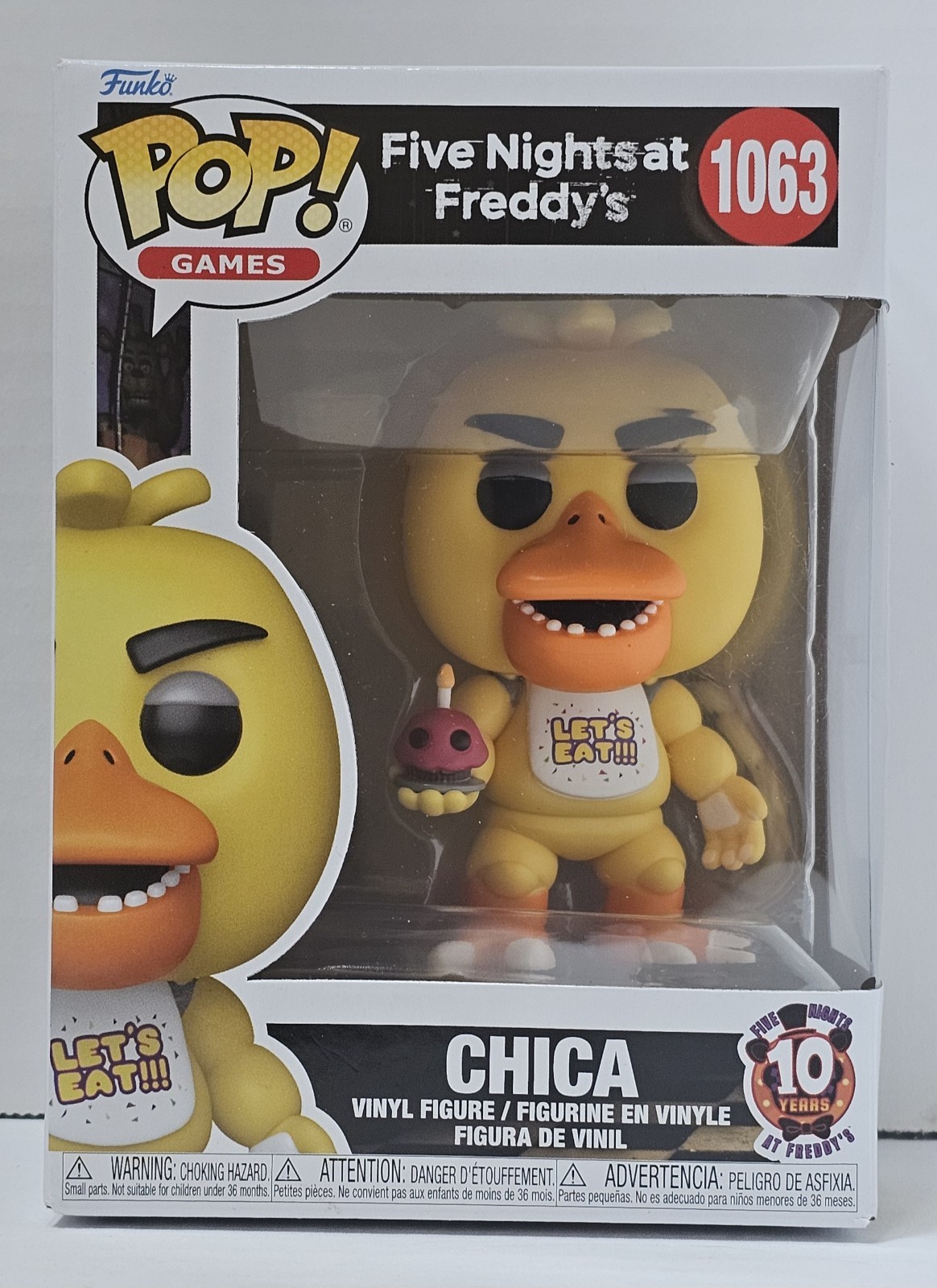 Chica Funko Pop Games Five Nights At Freddy's #1063 Mint