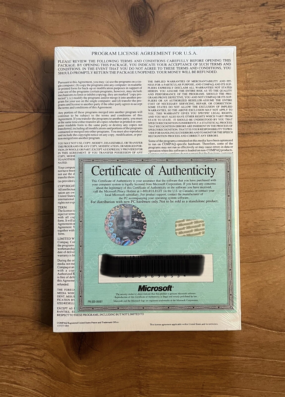 NEW Windows & MS-DOS 6.2 User Guide Bundle COA Vintage Computing Collectible