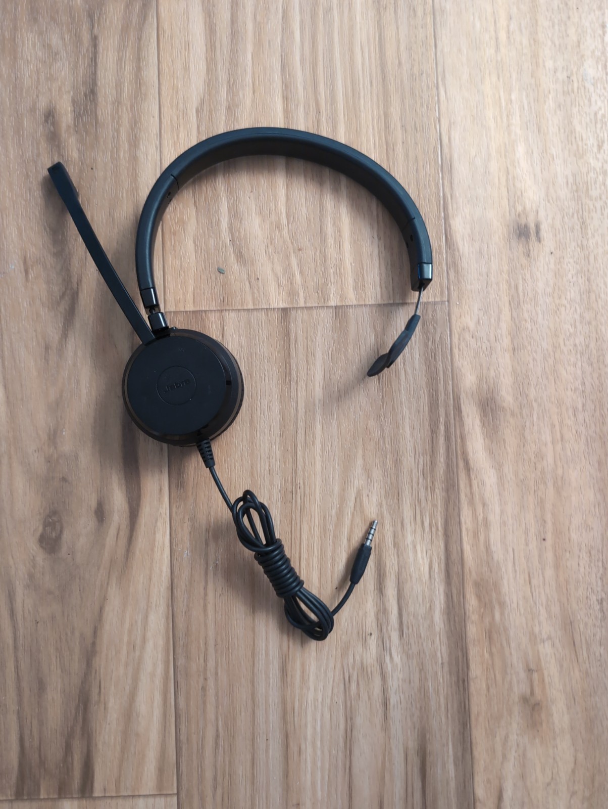 Jabra Evolve 30 II Mono MS Over the Ear Wired Headset - Black Headset Only