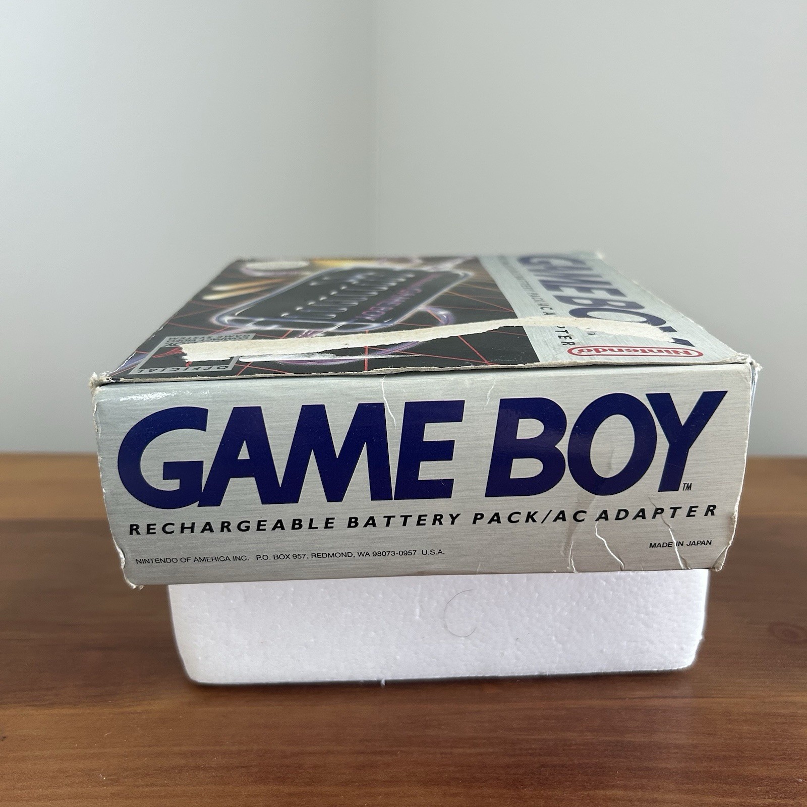 Nintendo Game Boy CIB 1989 Rechargeable Battery Pack AC Adapter Untested