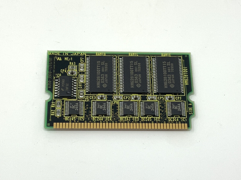 FANUC A20B-3900-0210 /01A 3MB SRAM MODULE PCB