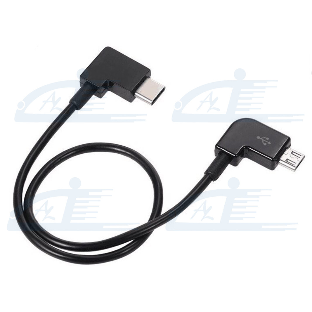 OTG Micro USB Cable Data Cord for DJI Mavic Mini 1 Remote Controller to Type-C