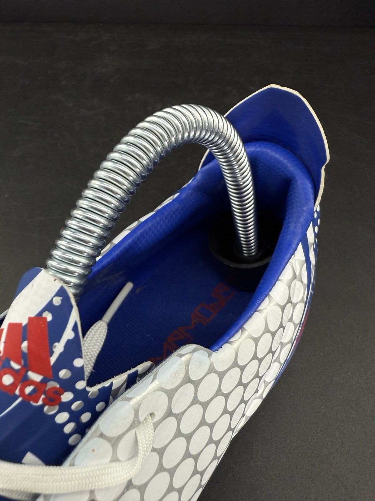 Adidas GameMode FG Mens Soccer Cleats Size 6 GV6872 White Red Blue