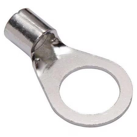 Burndy Yad2cm20e34 One-Hole Compression Lug, 2 Awg Max, 3/4 In Stud, Long