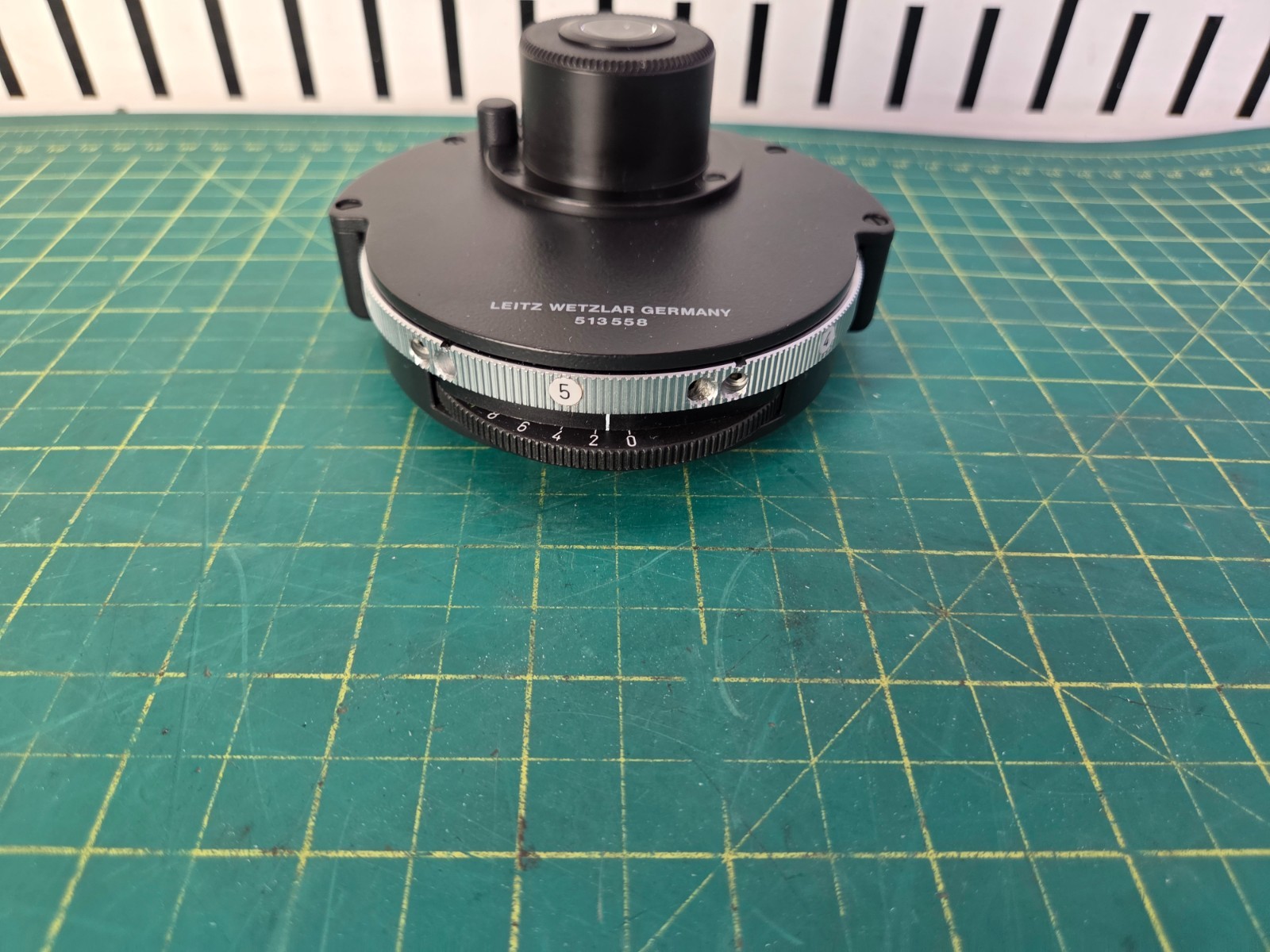 Leitz Wetzlar Microscope Phase Contrast Condenser 513558 #1