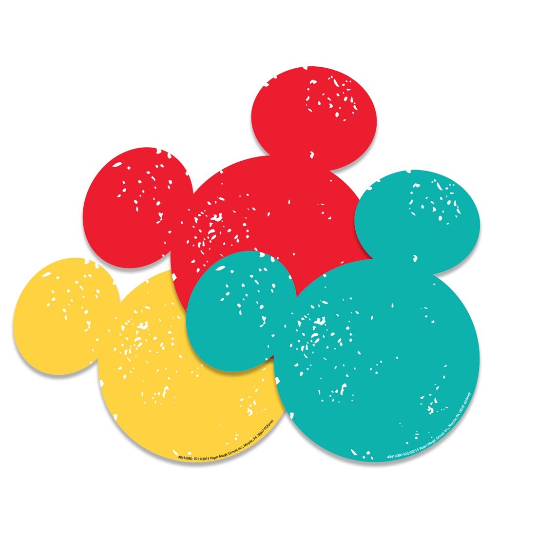 Mickey Mouse Assorted Paper Cut-Outs by Eureka