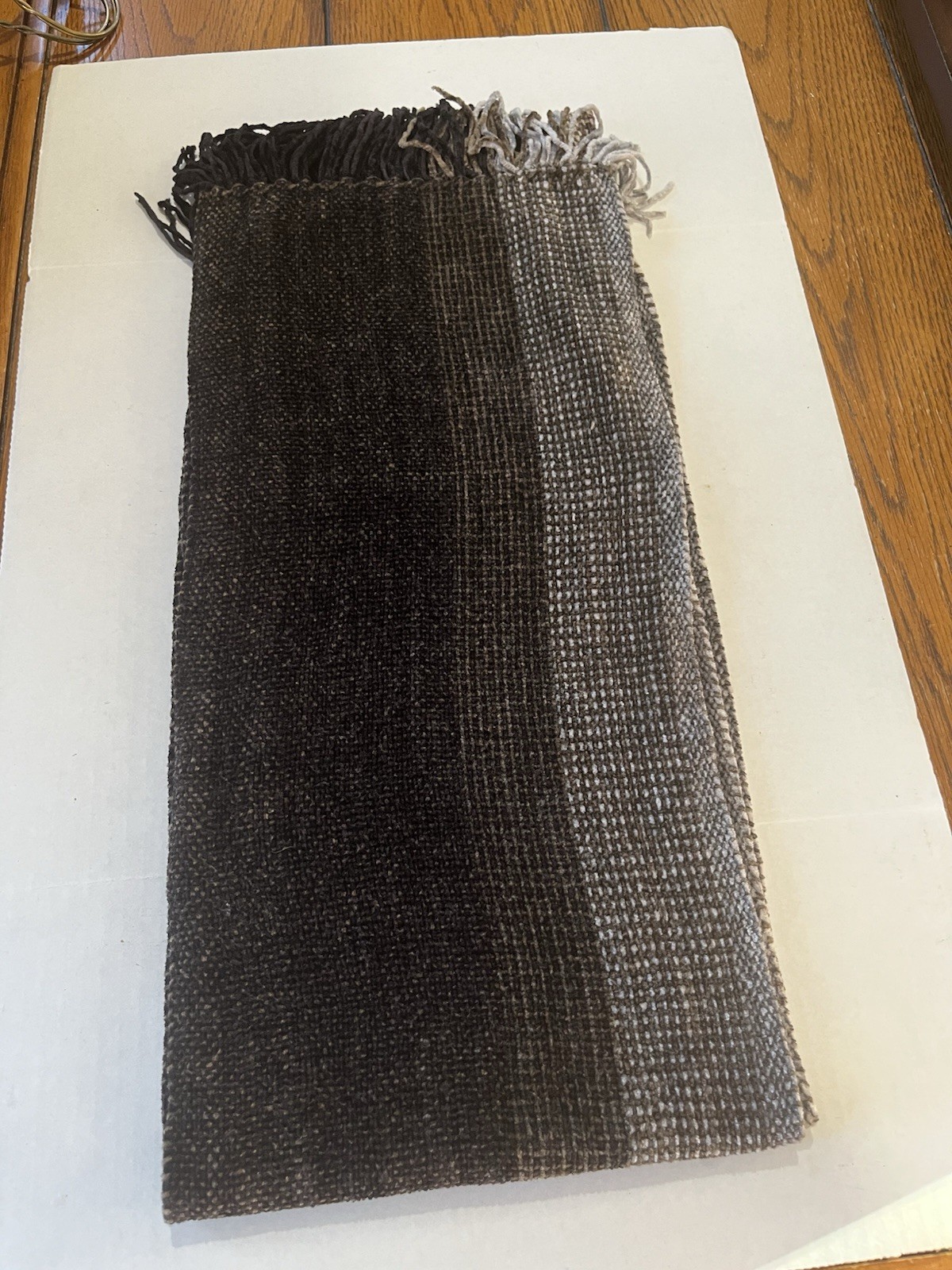Men’s Fringed Winter Scarf/Muffler