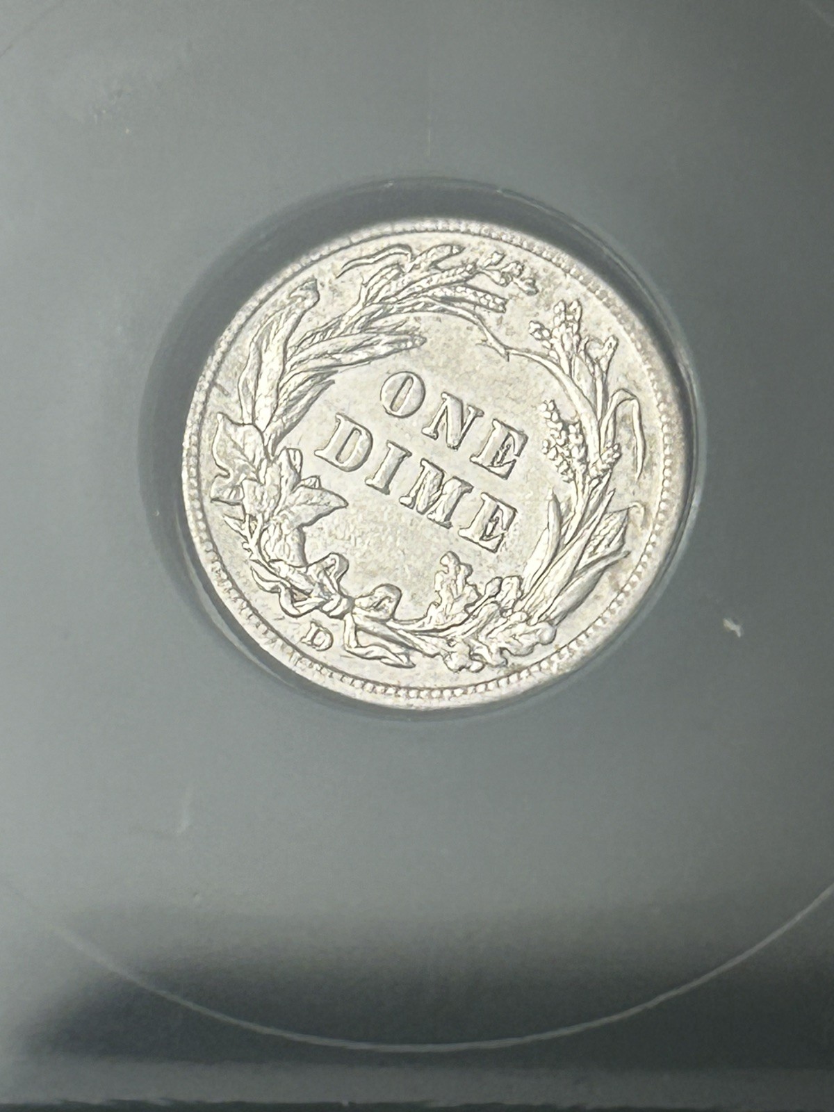 1912 D Barber Dime:Almost Uncirculated Condition in my opinion. (PLZ read desc.)