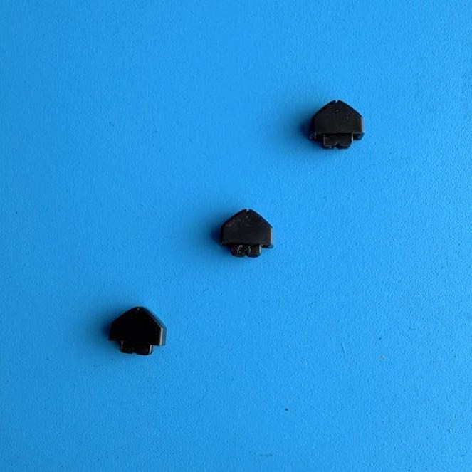 CASIO WK-110 LK-265 CTK-2200 Part: Volume Slider Triangle Cover Cap Black [3PCS]