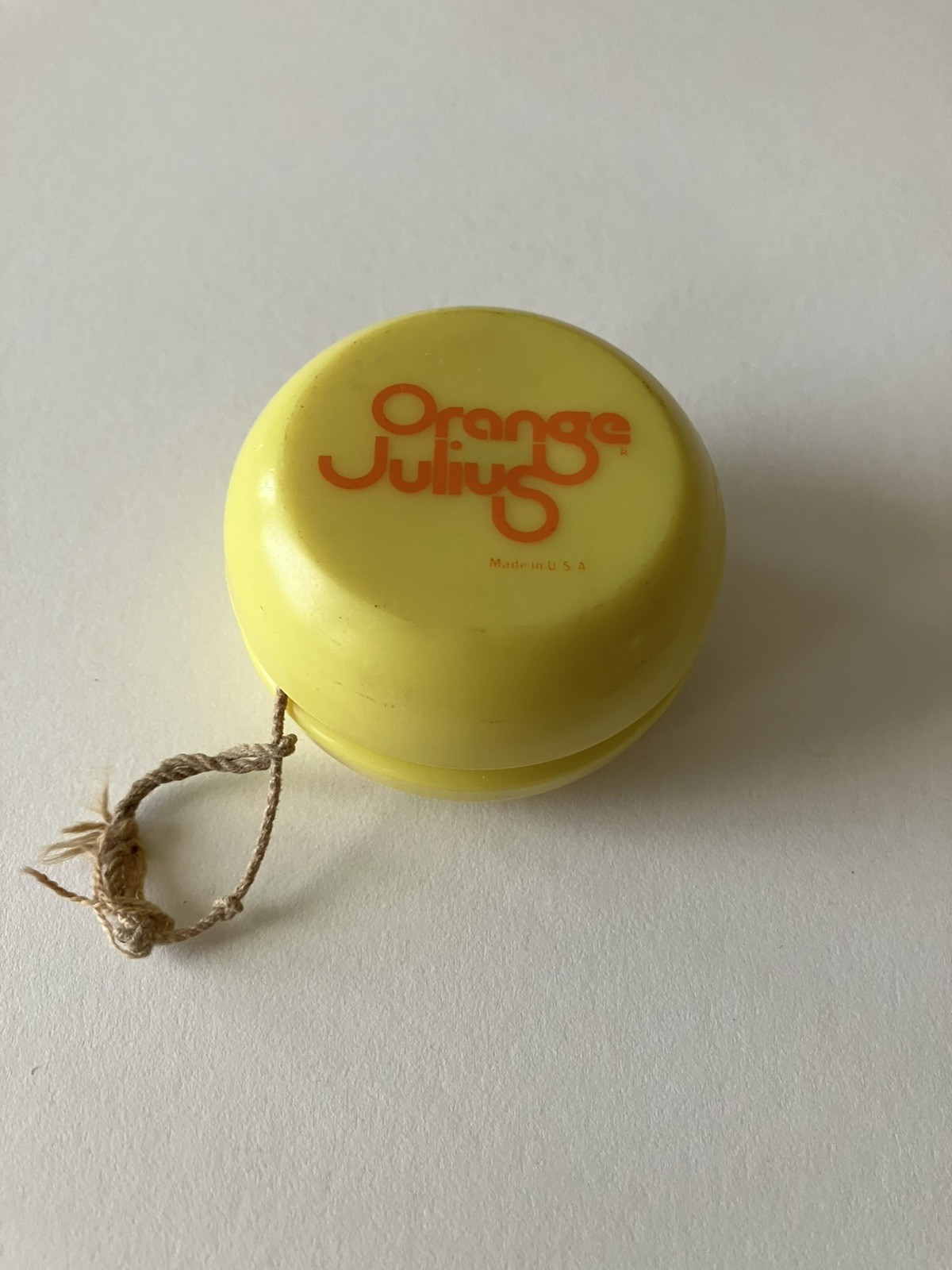 Orange Julius Vintage Yo-Yo Made in USA Promotional Item Rare