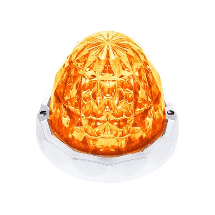 United Pacific 36177 Marker Light Ultra Burst Crystal Watermelon Glass, (19) Amb