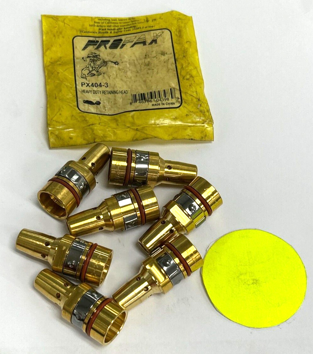 PROFAX HEAVY DUTY RETAINING HEAD  PART NO PX404-3    LOT OF 7