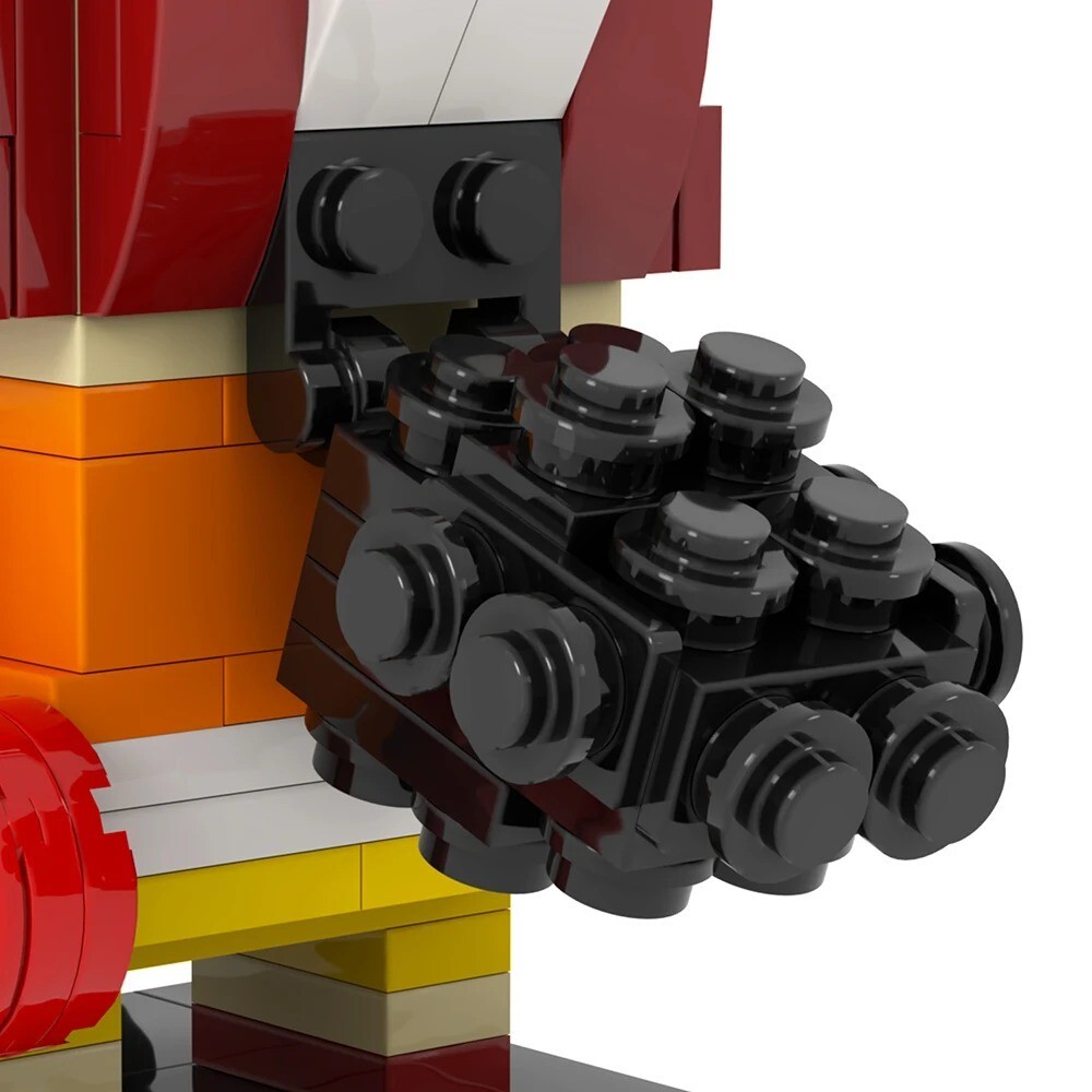 MOC Lego: Usopp One Piece Brickheadz Style Perfect Gift Fast Shipping